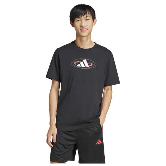 Adidas Ανδρική κοντομάνικη μπλούζα House of Tiro Block Graphic Tee